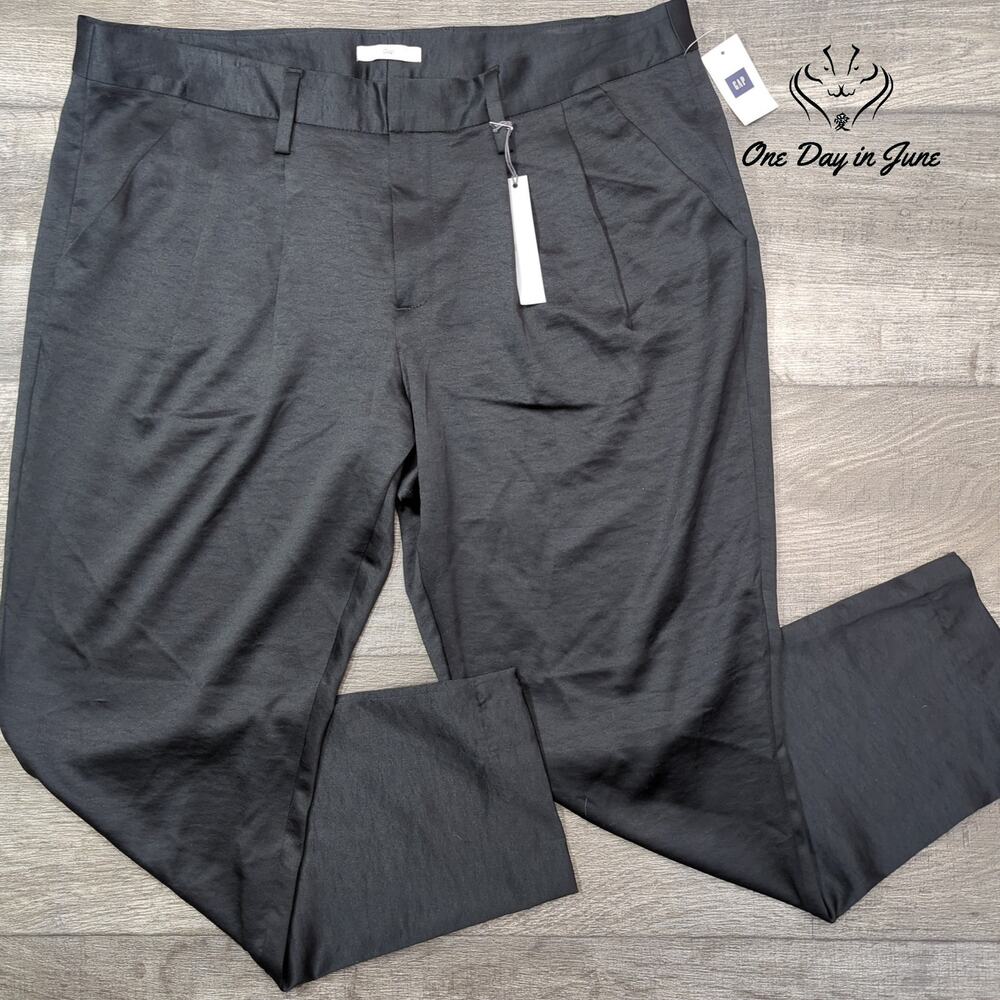 Gap Sleek Satin Pants Size 12
